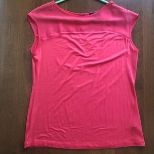 The Limited - pink stretchy top